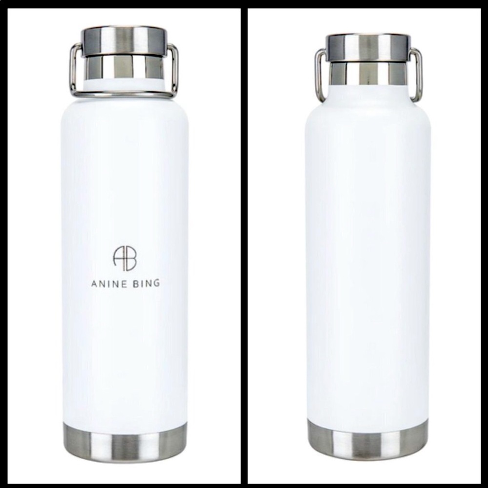 ANINE Bing h2go Pia Water Bottle (White) NIB